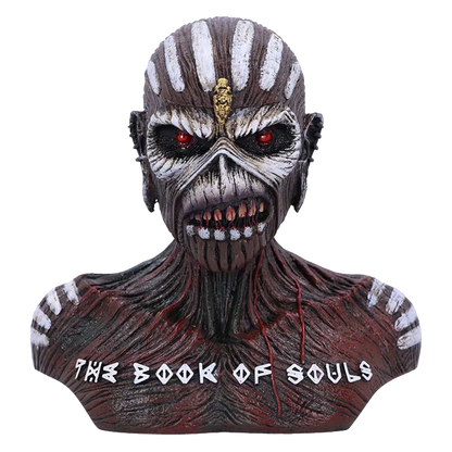 Boîte décorative Iron Maiden – Buste Eddie "The Book of Souls"
