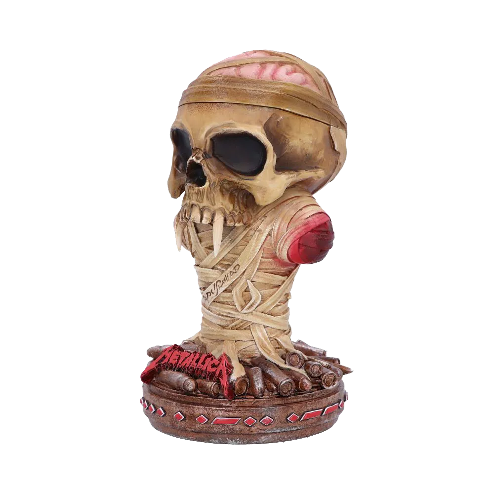 Boîte Metallica One Box – vue de trois-quarts gauche