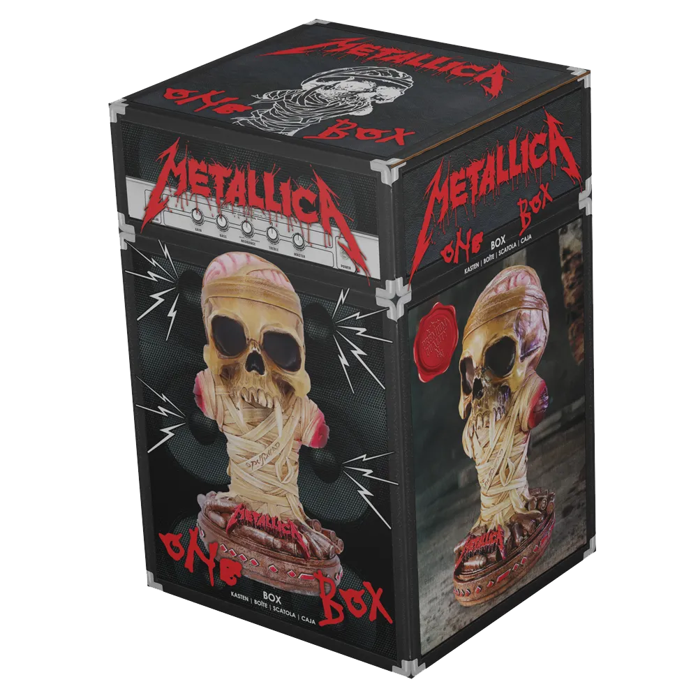 Boîte Metallica One Box fermée – vue complète