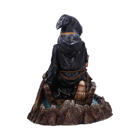 Vue arrière du passeur Nemesis Now, capuche relevée