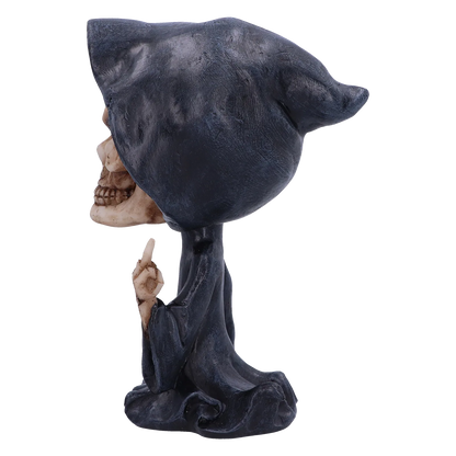 Figurine Reaper’s Wish – profil droit du squelette sous la capuche noire