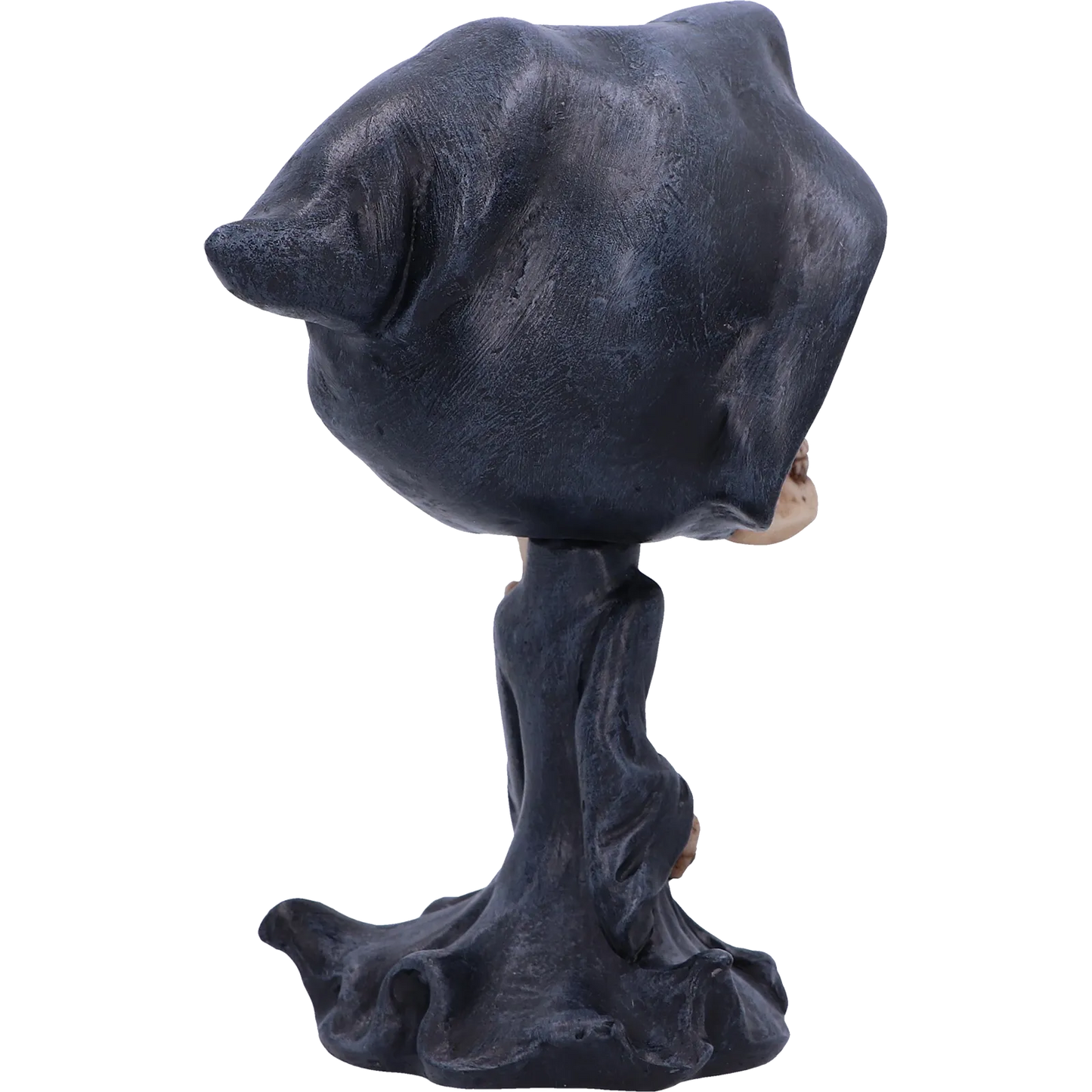 Figurine Reaper’s Wish – vue arrière de la cape sombre sculptée en mouvement