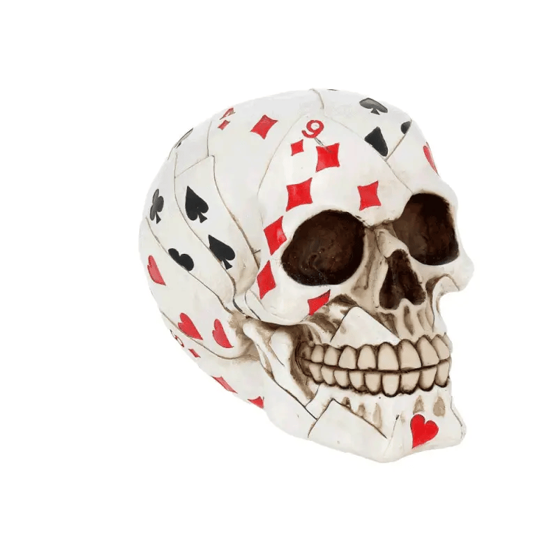 Crâne Dead Man's Hand - vue 360 | Dead Man's Hand Skull - 360 View