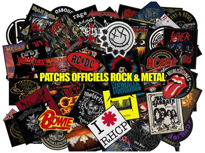 Rock patches: personalize your clothes and accessories with style