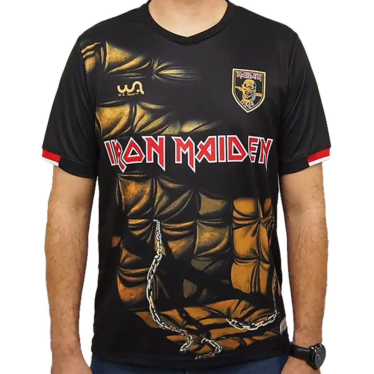 Maillot de football officiel Iron Maiden - Piece of Mind