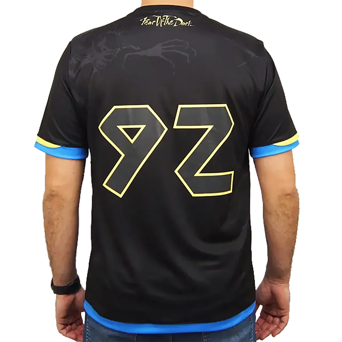 Maillot de football officiel Iron Maiden - Fear of the Dark (dos)