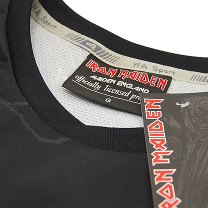 Maillot de football officiel Iron Maiden - Fear of the Dark (col)