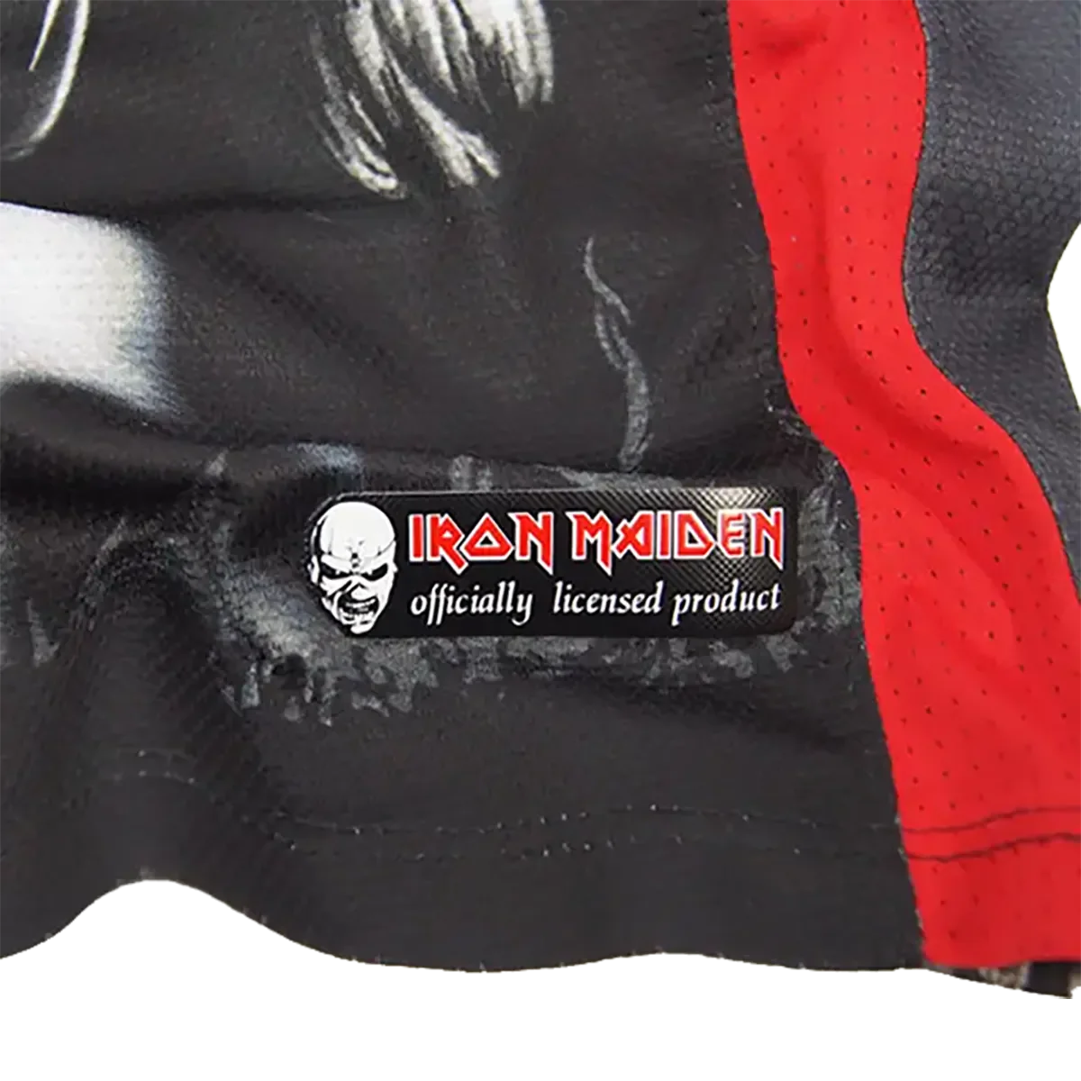 Maillot de football officiel Iron Maiden - Number of the Beast (sceau) | Official Iron Maiden football shirt - Number of the Beast (seal)