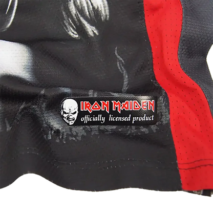 Maillot de football officiel Iron Maiden - Number of the Beast (sceau) | Official Iron Maiden football shirt - Number of the Beast (seal)