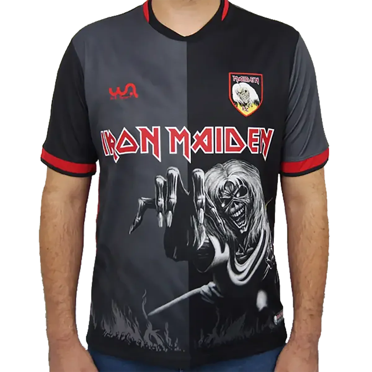 Maillot de football officiel Iron Maiden - Number of the Beast | Official Iron Maiden football jersey - Number of the Beast