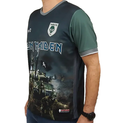 Official Iron Maiden Football Shirt - A Matter of Life and Death (back)