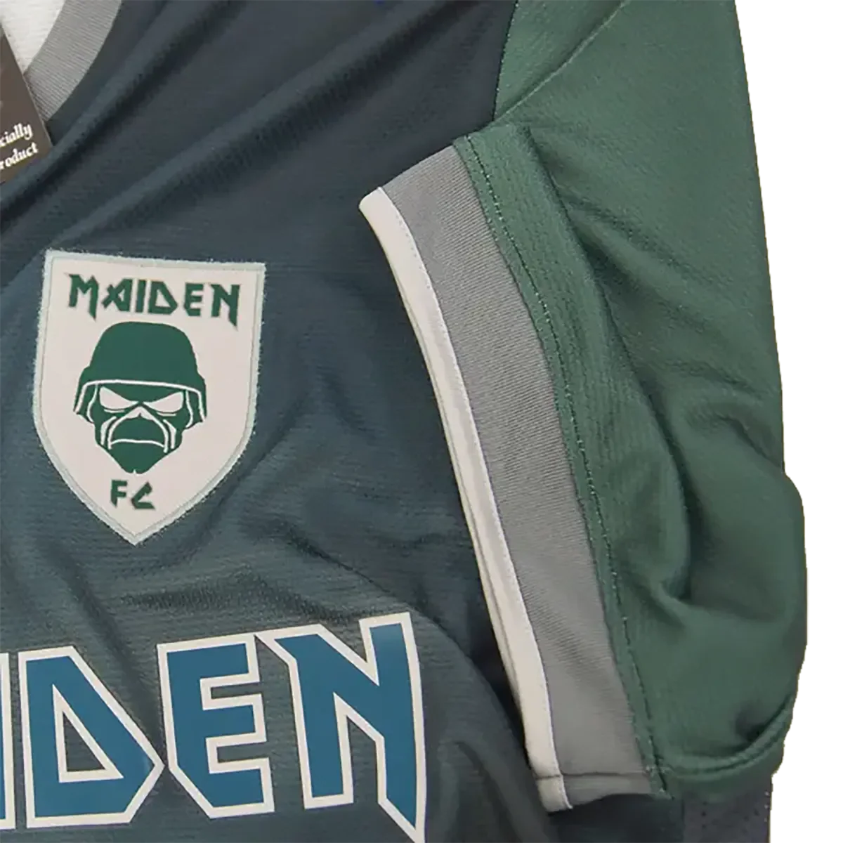 Official Iron Maiden Football Shirt - A Matter of Life and Death (logo)