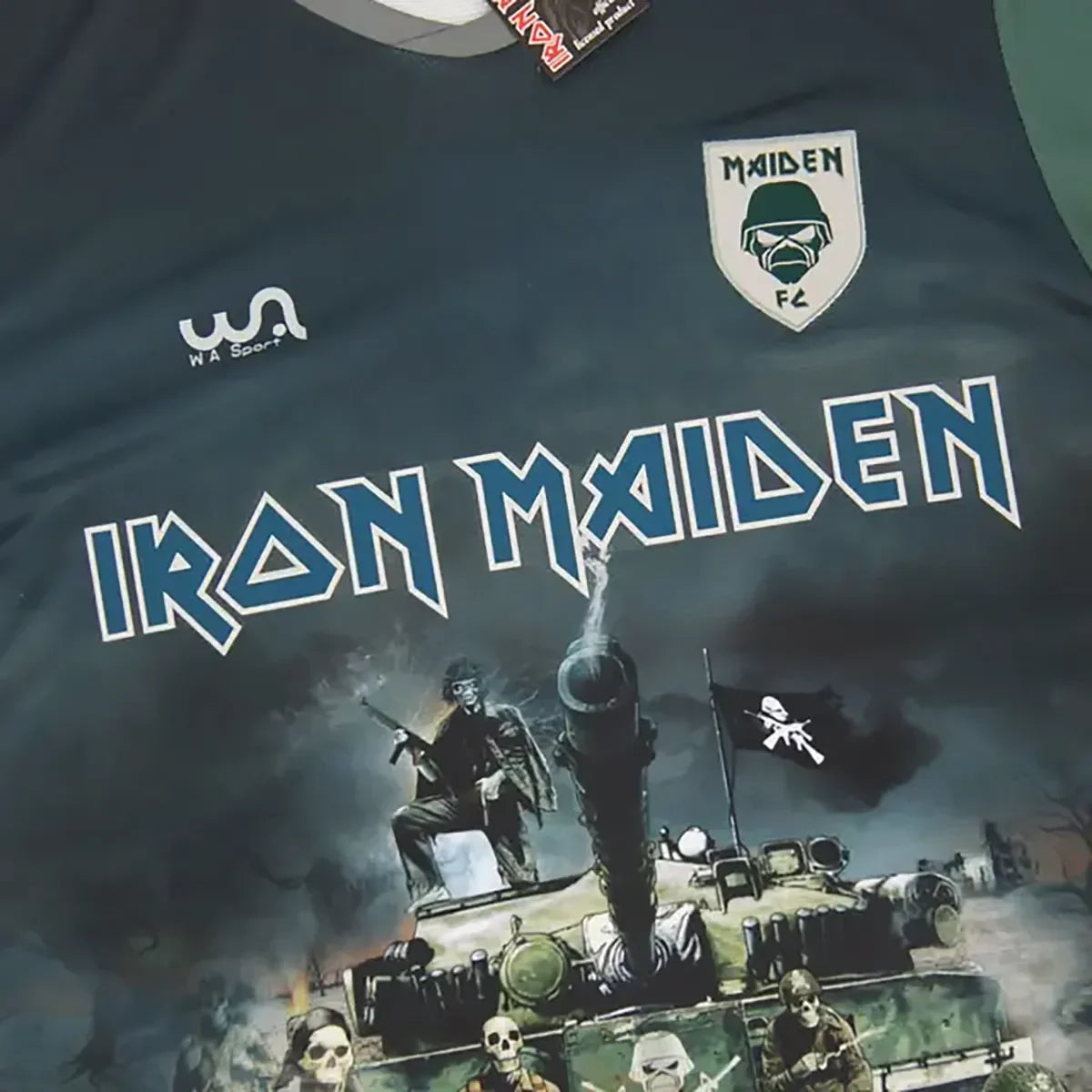 Official Iron Maiden Football Shirt - A Matter of Life and Death (seal)