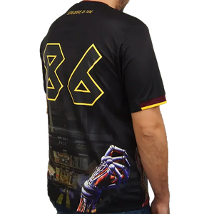 Maillot de football officiel Iron Maiden - Somewhere In Time - vue 3