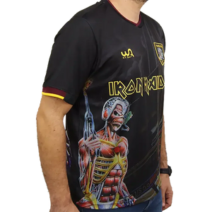 Maillot de football officiel Iron Maiden - Somewhere In Time - vue 3