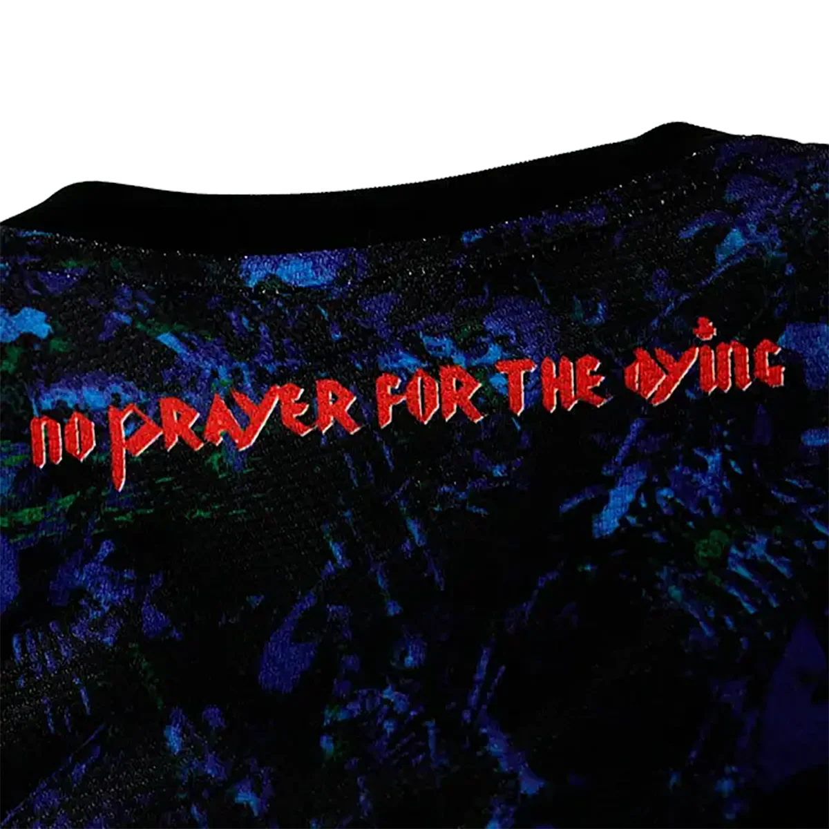 Maillot de football officiel Iron Maiden - No Prayer For The Dying (col dos)