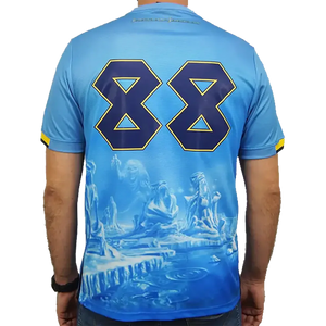 Maillot de football officiel Iron Maiden - The Seventh Son Of A Seventh Son - vue 2