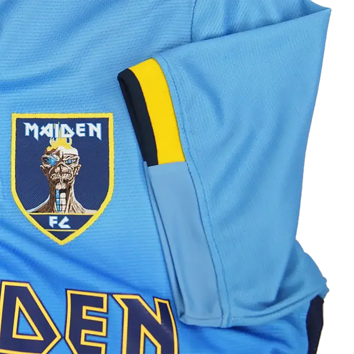 Maillot de football officiel Iron Maiden - The Seventh Son Of A Seventh Son (écusson + manche)