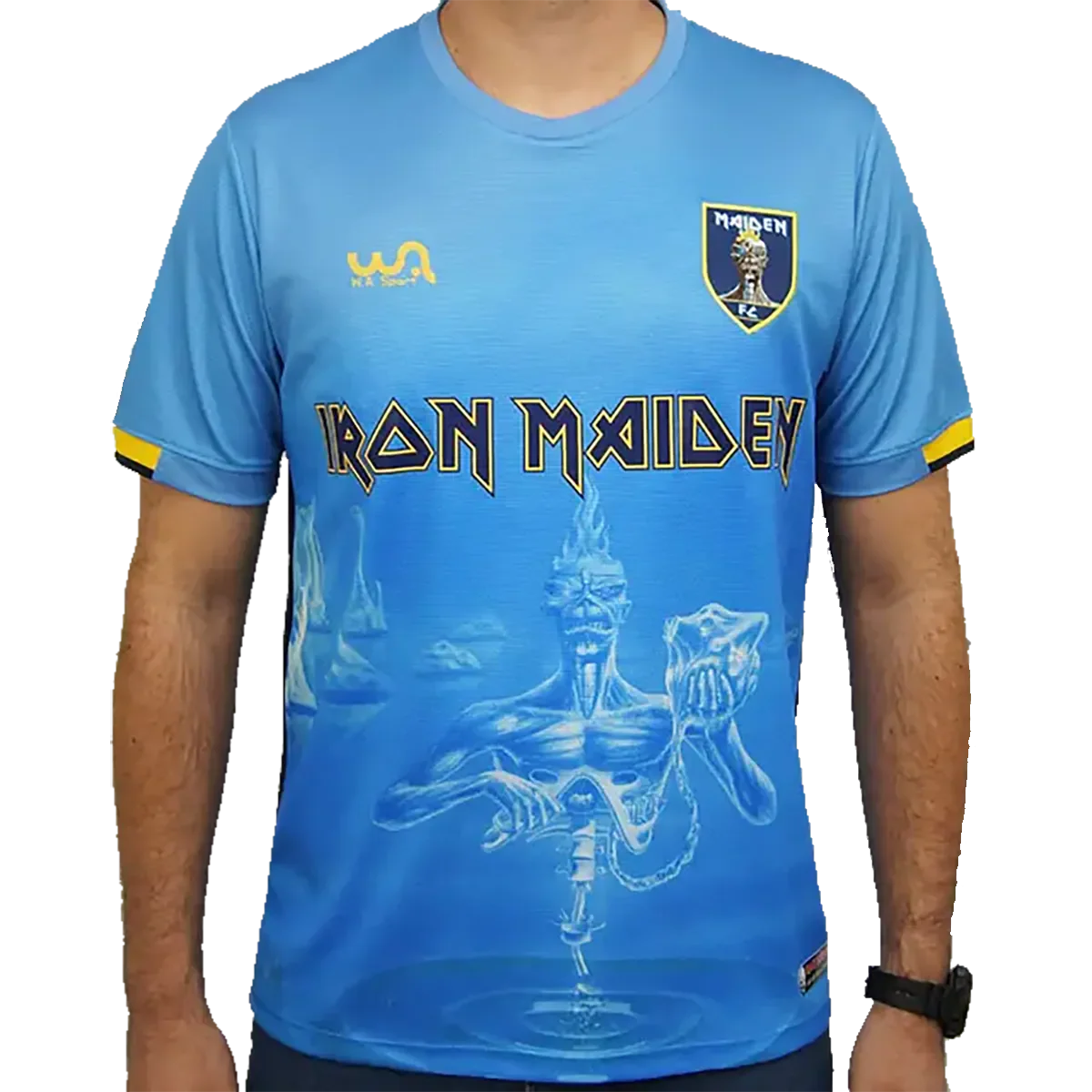 Maillot de football officiel Iron Maiden - The Seventh Son Of A Seventh Son