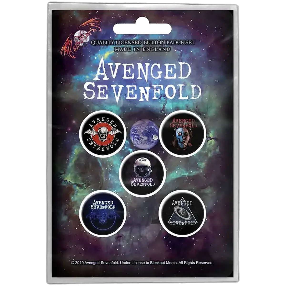 Badge Avenged Sevenfold (pack de 5)