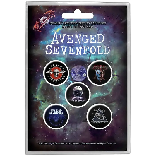Badge Avenged Sevenfold (pack de 5)