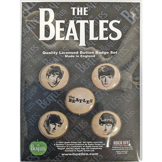 Badge Beatles (pack de 5)