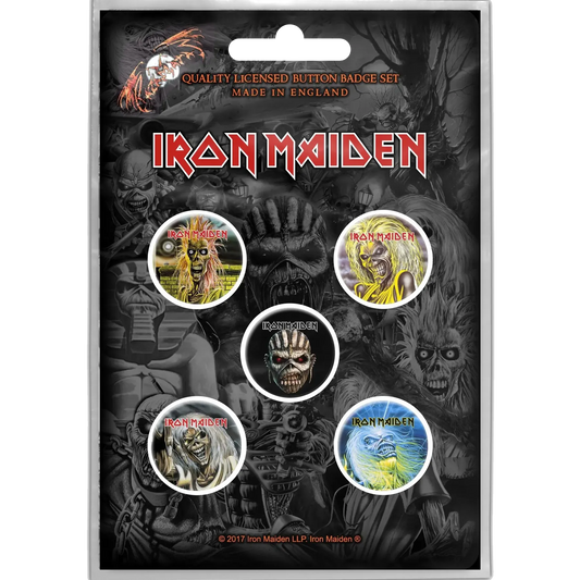 Badge Iron Maiden (pack de 5) [Book]