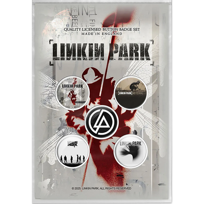 Badge Linkin Park (pack de 5) [Hybrid Theory]