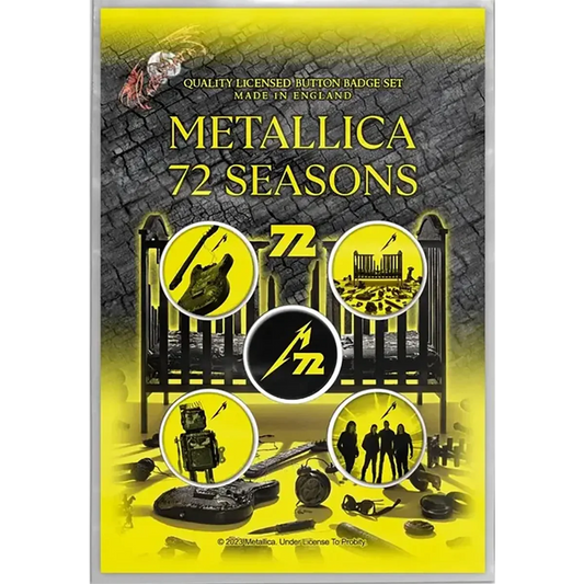 Badge Metallica (pack de 5) [72 Seasons]