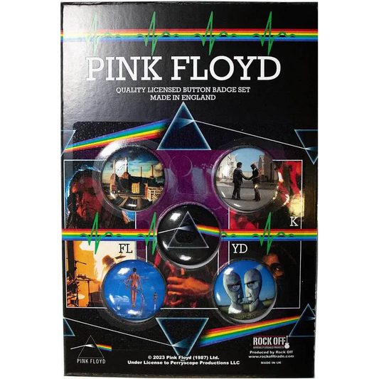 Badge Pink Floyd (pack de 5) [Albums]
