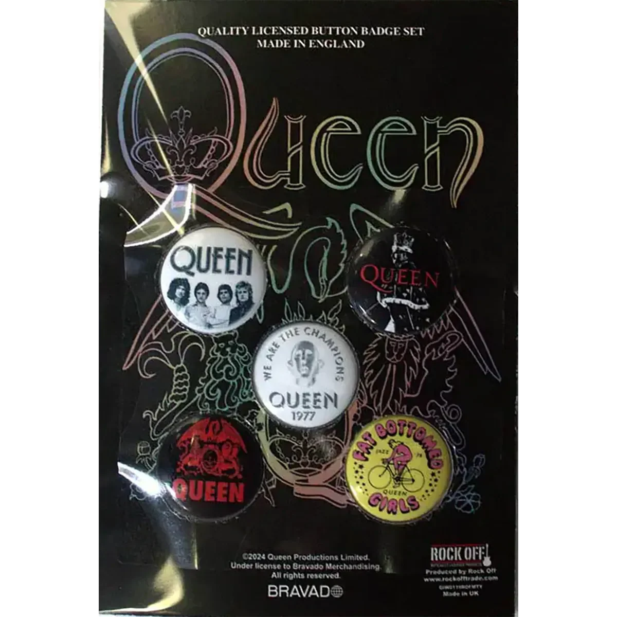 Badge Queen (set of 5) [Champions]