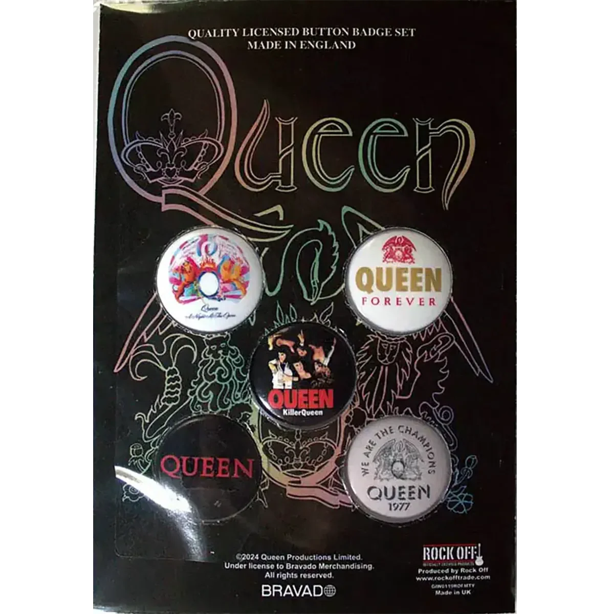 Badge Queen (pack de 5) [Killer]