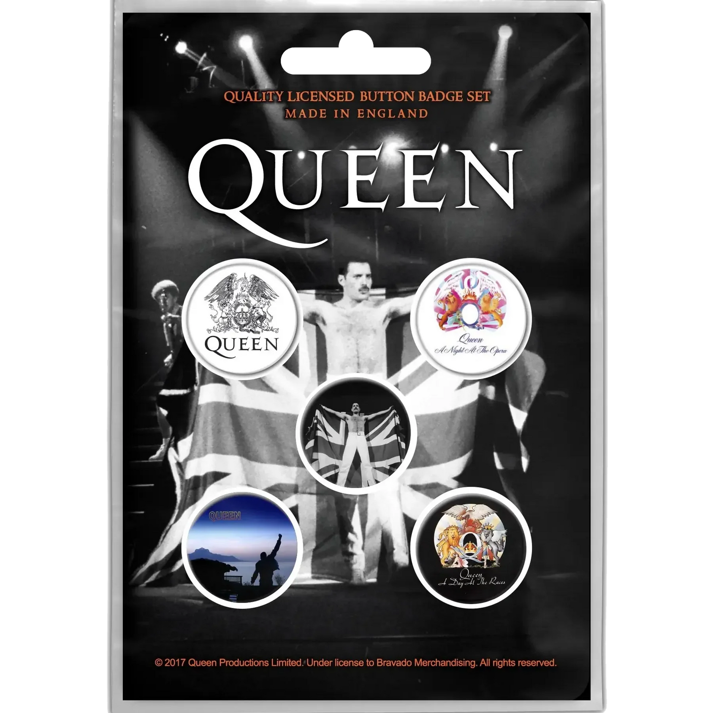 Badge Queen (pack de 5) [Flag]