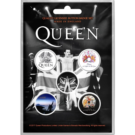 Badge Queen (pack de 5) [Flag]