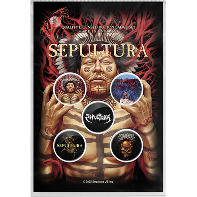 Badge Sepultura (set of 5)