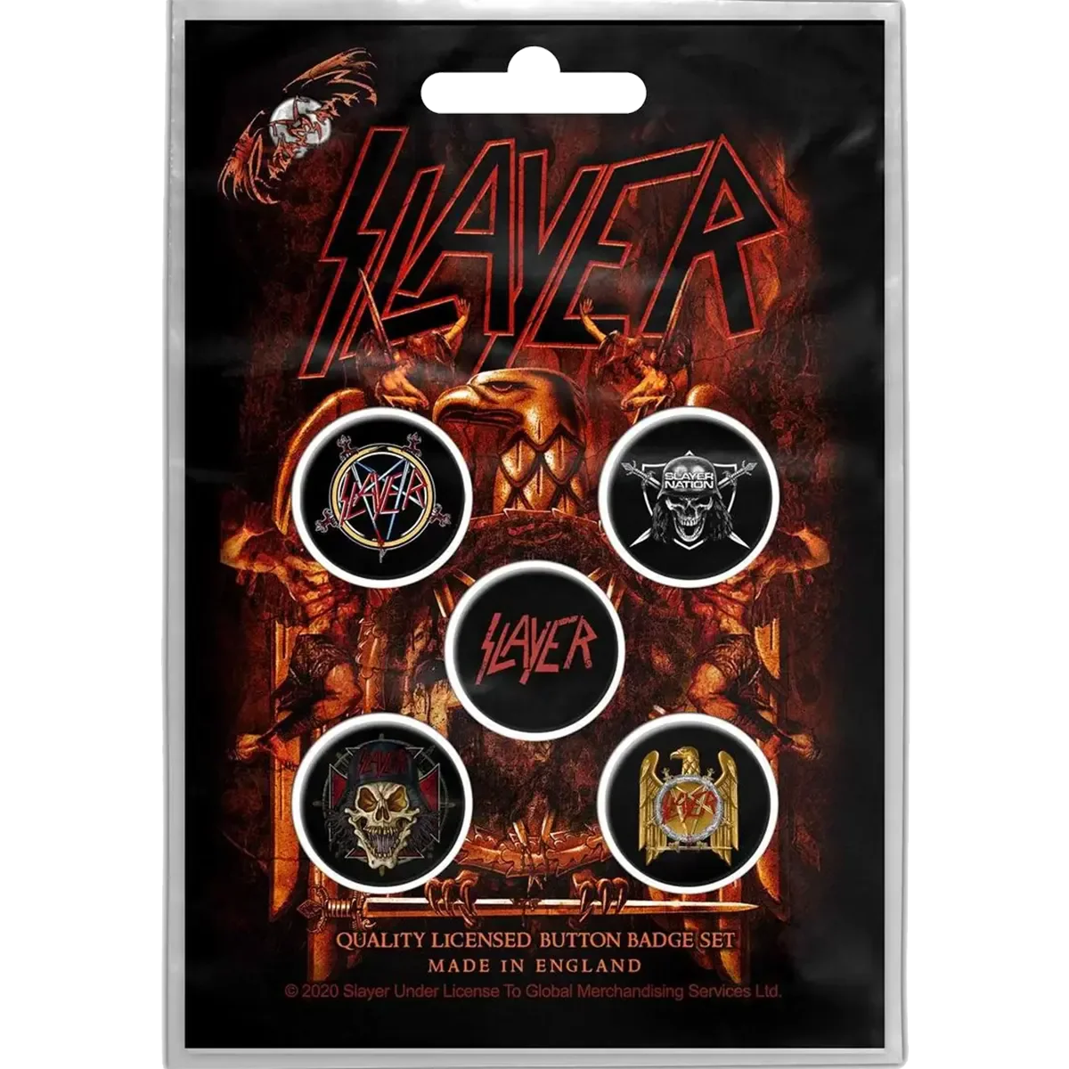 Badge Slayer (pack de 5)