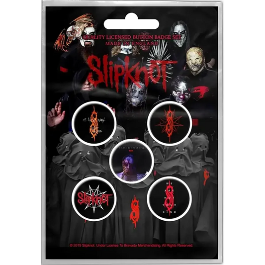 Badge Slipknot (pack de 5)