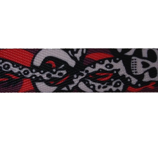 Lacets Skull (gros plan)