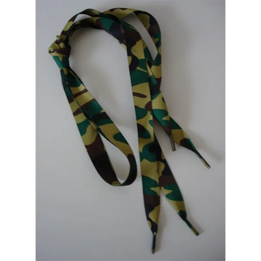 Lacets camouflage