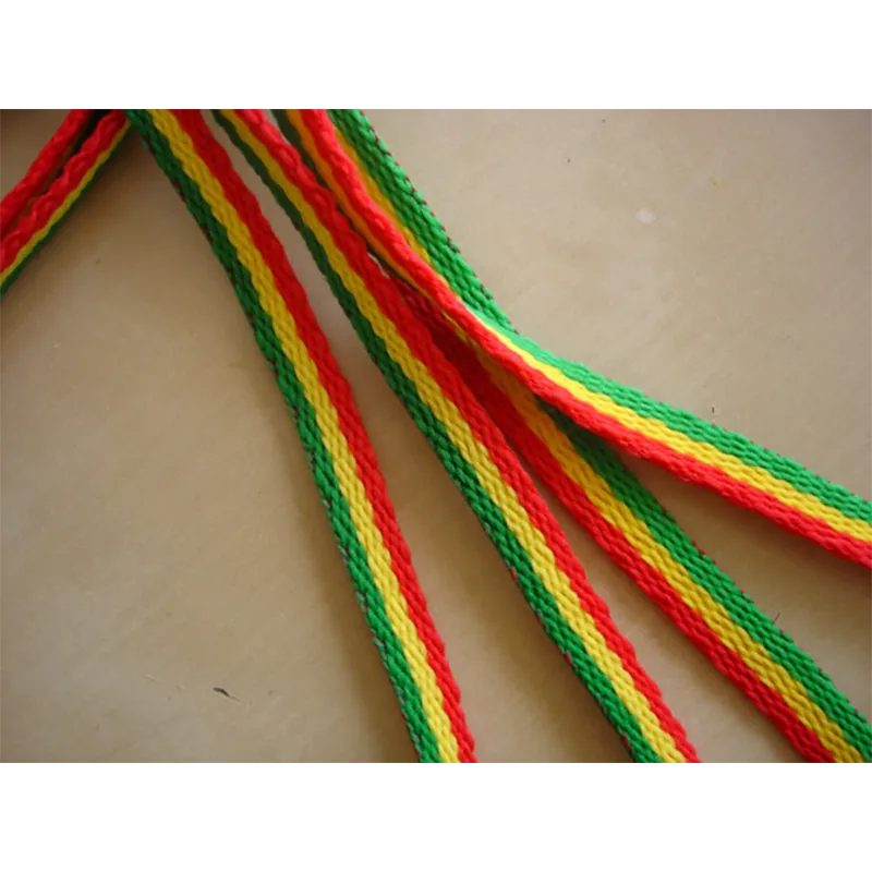 Gros plan Lacets Rasta | Rasta Shoelaces Close-up view