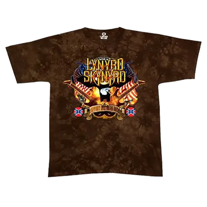 T-shirt Lynyrd Skynyrd [tie dye Liquid Blue] | Lynyrd Skynyrd T-shirt [tie dye Liquid Blue]