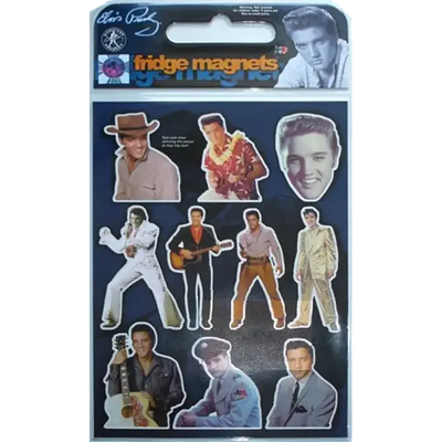 Magnets Elvis Presley - Planche de 10 pièces