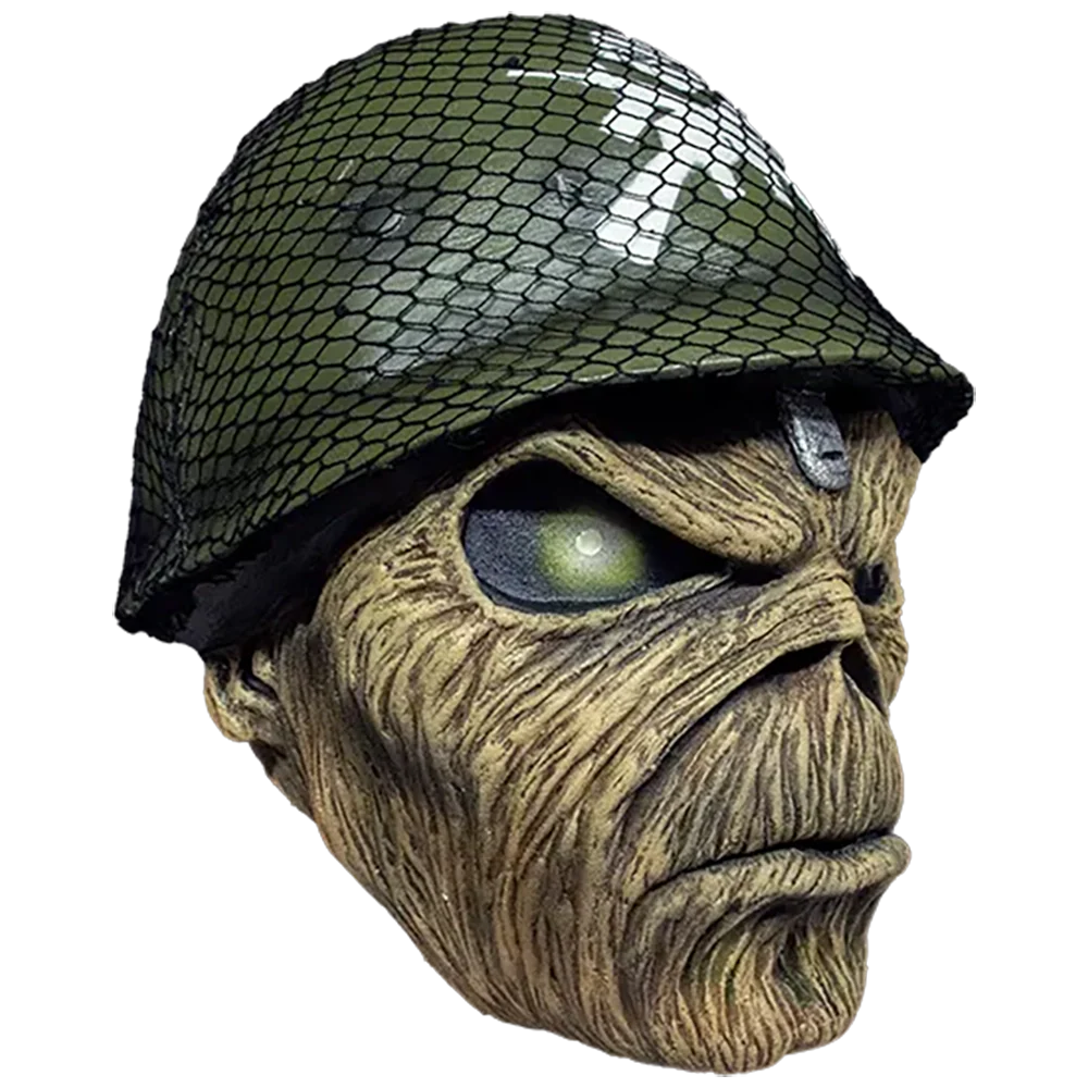 Official Iron Maiden Latex Mask - A Matter of Life and Death (right profile)