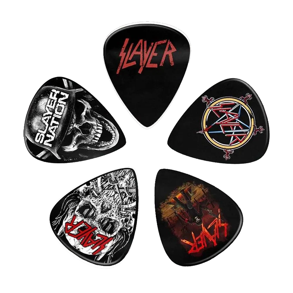 Ensemble de médiators Slayer assortis, décorés de visuels divers