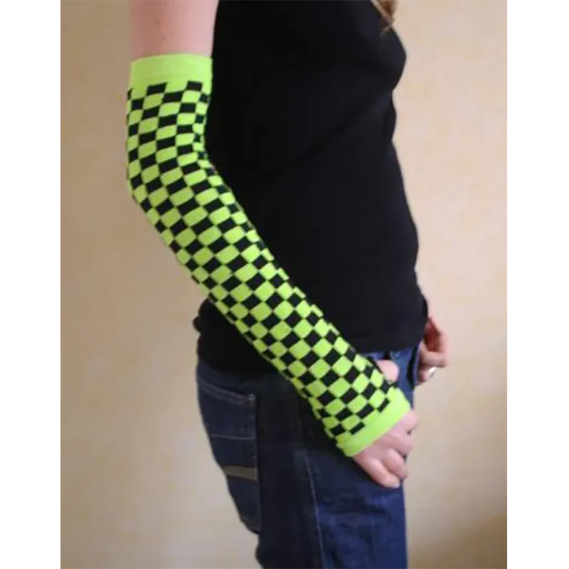 Paire de mitaines vert/noir | Pair of green/black mittens