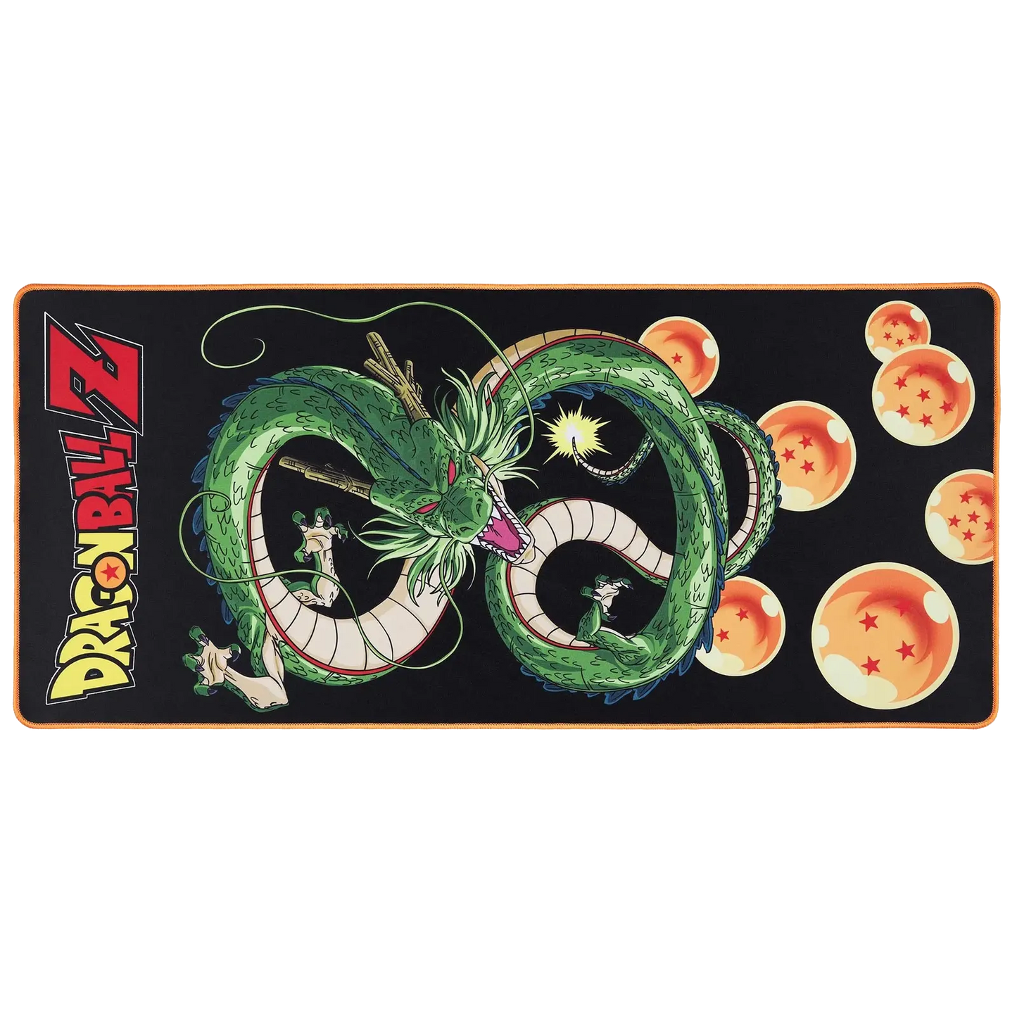 Tapis de souris XXL Dragon Ball Z Shenron et Dragon Balls vu de dessus