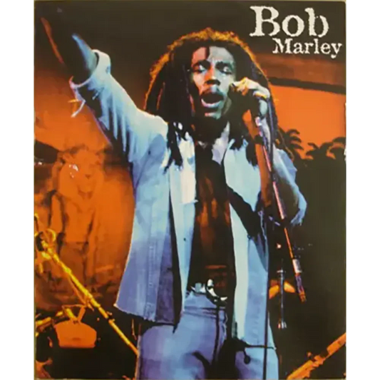 Maxi carte postale Bob Marley live