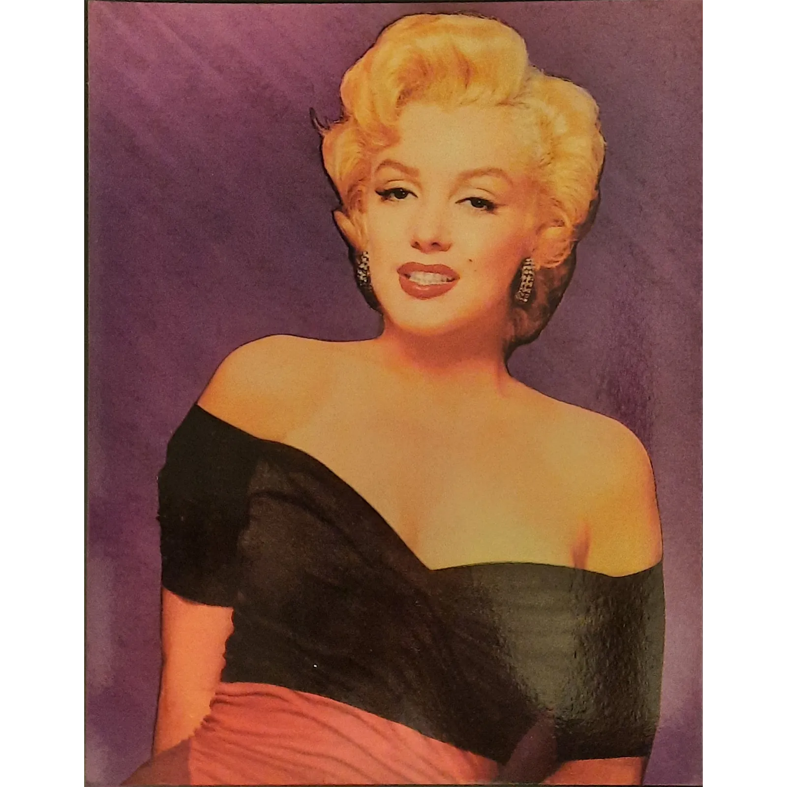 Maxi carte postale Marilyn Monroe - Violet 1952 | Giant postcard Marilyn Monroe - Violet 1952