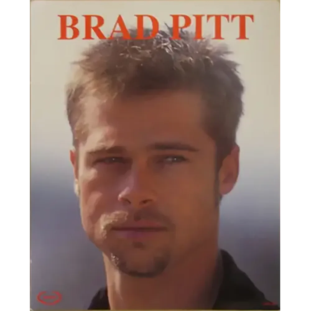 Maxi postcard Brad Pitt
