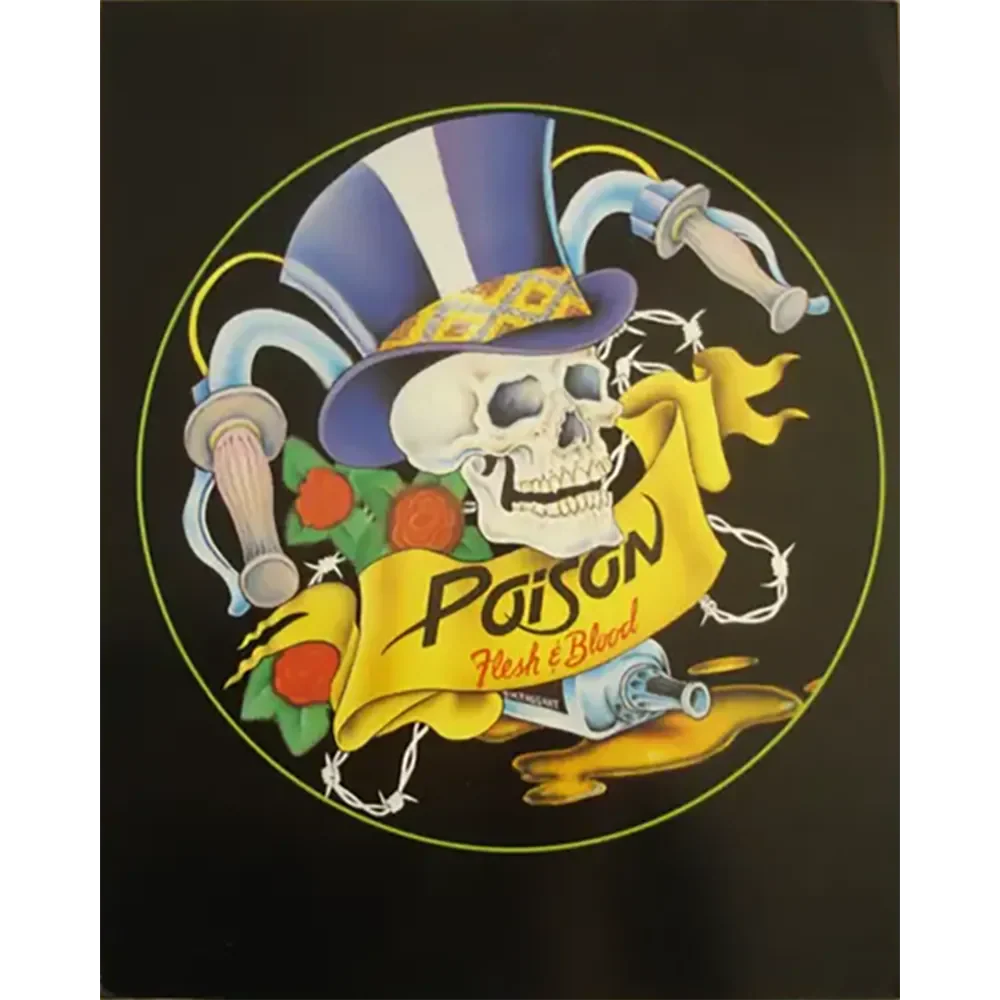 Maxi postcard Poison - Flesh & Blood